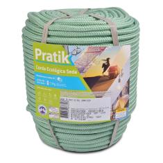 Imagem de Corda Pratik Trançada Pet Verde Rolo 8mm x 233m