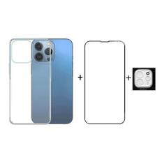 Imagem de Capa + Pel 3d + Pelicula Camera Para iPhone 13 Todos Modelos - Univers