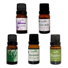 Imagem de Essências P/ Aromatizador Umidificador De Ar Kit 5 Unid 10ml - Bagnare