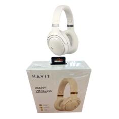 Imagem de Headphone Havit H630bt Bluetooth 5.3 On-ear 3d 55h Cor Bege
