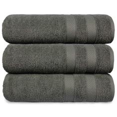 Imagem de Kit 3 Toalha De Banho Fio Penteado Extra Macia - Comfort - Kit 7