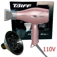 Imagem de Kit Taiff - Secador Profissional Fox Ion 3 Rose 2200W 127V + Difusor D