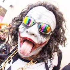 Imagem de Máscara Fantasia Do Koringa Cosplay Realista