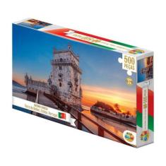 Imagem de Quebra Cabeça 500 Peças  Torre De Belém, Lisboa, Portugal - Gici Kids