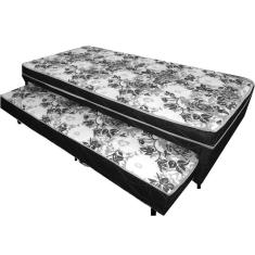 Imagem de Cama Box Solteiro Unialpha Com Auxiliar