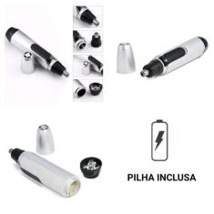 Imagem de Aparador Elétrico De Pelos Multifuncional Com Pilha - Nariz, Orelha, B