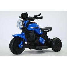 Moto Elétrica Infantil Triciclo Elétrico BZ R6 Azul e Vermelha com Ré, 2  Baterias Músicas e Farol BARZI MOTORS