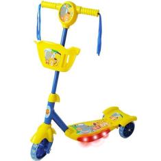 Imagem de Patinete com Cesta Floresta Divertida dm toys DMR6176