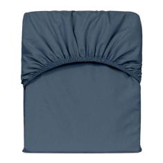 Imagem de Lençol Avulso Queen Slim Com Elástico Percal 200 Fios - Marinho