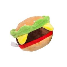 Imagem de BAODAN Brinquedos para cães Squeaky, brinquedo de pelúcia para cachorros, brinquedos interativos em formato de comida, pelúcia não tóxica e tecido de poliéster macio, brinquedo de treinamento para cães pequenos, médios e grandes
