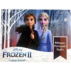 Imagem de Laptop Infantil Educativo Frozen Bilíngue Candide 8303