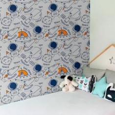 Imagem de Papel De Parede Adesivo Infantil N010049 Rolo 0,58X3M