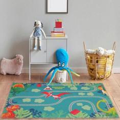 Imagem de Tapete Infantil Jolitex Joy Dinos 70X100cm