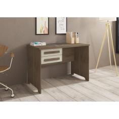 Imagem de Escrivaninha com 2 Gavetas com Chave Alemanha Freijo Off White