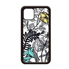 Imagem de Capa moderna com desenho de plantas de camélias para iPhone 12 Pro Max para Apple Mini Mobile Case