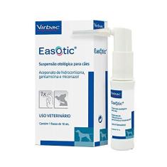 Imagem de Solução Easotic Virbac de Tratamento Otológico para Cães - 10 mL