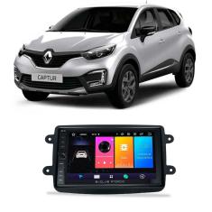Imagem de Central Multimídia Renault Captur 2017 a 2021 7 Polegadas Sistema Android Play Store BT USB