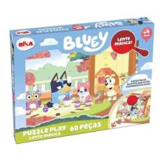 Imagem de Quebra Cabeça 60 Peças Lente Mágica Bluey Elka 1252