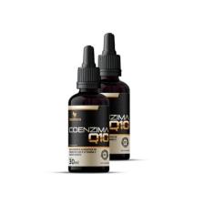 Imagem de Kit Com 02- Coenzima Q10 100mg Por Porção (Ubiquinona) com Vitamina E em Gotas Sabor Menta 30ml TuttiFlora