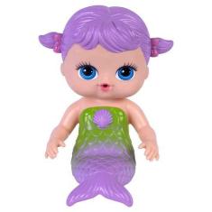 Imagem de Boneca Sereia Acqua Marina Super Macia Brinquedo P/ Piscina - Super To