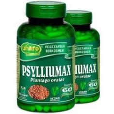 Imagem de Kit 2 Psyllium 60 Cápsulas Psylliumax Unilife