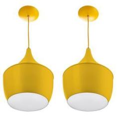 Imagem de Kit 2 Pendentes Gourmet Balão 32X25Cm 