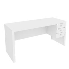 Imagem de Mesa Para Escritório Home Office Me4113 Mdp Branco - Gran Belo