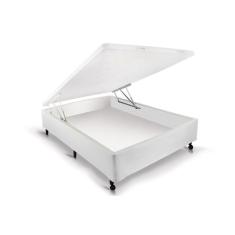 Imagem de Cama Box Baú Casal Courano White New (138x188x30) - Castor