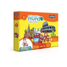Imagem de Quebra Cabeça Educativo Conhecendo O Mundo - Toyster