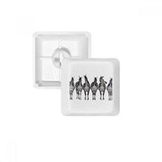 Imagem de Kit de atualização de teclado mecânico Pinto Animal com teclado mecânico PBT