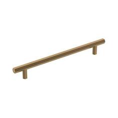 Imagem de Amerock | Puxador de armário | Bronze champanhe | 192 mm (7-9/16 polegadas) centro a centro | Calibre | 1 pacote | Puxador de gaveta | Puxador de armário | Ferragens de armário