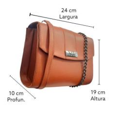 Imagem de Bolsa Feminina Media Transversal e Ombro estilo DoctorBag Maria Luísa 