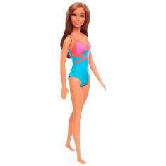Imagem de Boneca Barbie Praia - Morena - Maiô  - Mattel