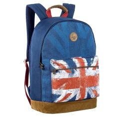 Imagem de Mochila Inglaterra Londres Canvas Jeans Lona