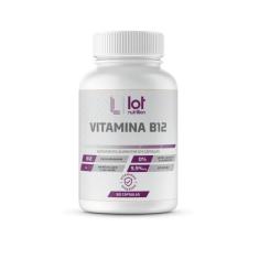 Imagem de Vitamina B12 Cianocobalamina 60 Cápsulas Lot Nutrition