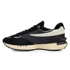 Imagem de Tênis Fila Renno Vintage II Preto e Branco
