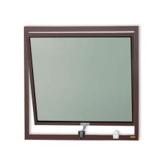 Imagem de Janela de Alumínio Maxim-Ar 60x60cm Vidro Mini Boreal Plus Brimak Corten