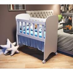 Imagem de Mini Berço com Rodízios Oliver em MDF - Móveis Peroba
