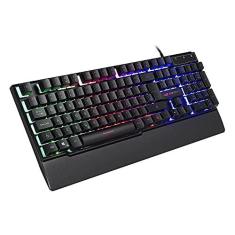Imagem de C3Tech Teclado Gamer KG-60BK Preto USB ABNT2 LED Multicores anti-ghosting 12 teclas de atalho