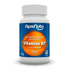 Imagem de Kit 2 Vitamina B7 Apisnutri 60 Cápsulas