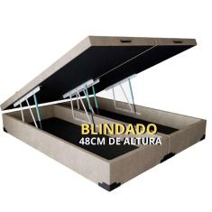 Imagem de Cama Baú Queen Size c/ 48cm altura - Exclusive Reforçado 