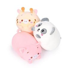 Imagem de Conjunto de brinquedos de pelúcia AIXINI Panda/Veado/Porco de 20 cm, supermacio para crianças
