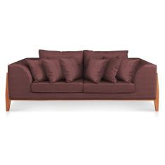 Imagem de Sofá 02 Lugares Lucy 2,25m D129 Zig Zag Cherry