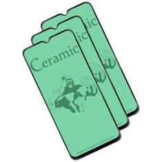 Imagem de 3 Películas Cerâmica Gel Silicone Compativel Moto G9 Play Xt2083-1 6.5