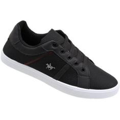 Imagem de Tênis Casual Polo Energy Perfuros Logo Metalizada Masculino