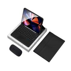 Imagem de BDNET, Capa+ Teclado Touchpad+ Mouse Bluetooth Para iPad 7/8/9 10.2