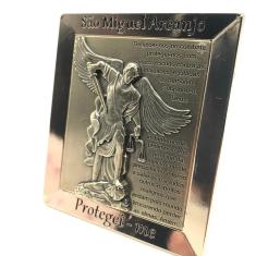 Imagem de Quadro Adorno de Mesa São Miguel Arcanjo com Oração 