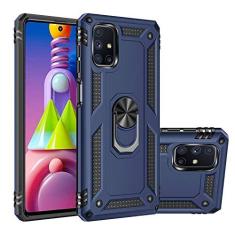 Imagem de MOONCASE Capa para Galaxy M51, capa híbrida 2 em 1 PC + TPU com suporte capa protetora para Samsung Galaxy M51 de 6,5 polegadas – 