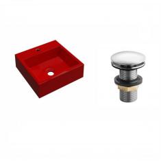 Imagem de Kit Cuba Q395 Válvula Click 1 1/2 Polegada Compace 