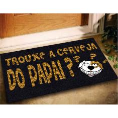 Imagem de Tapete Capacho Frase Cerveja 60x40 - 